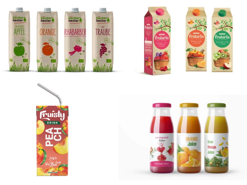 Description de la chaîne de production de jus de fruits et de boissons