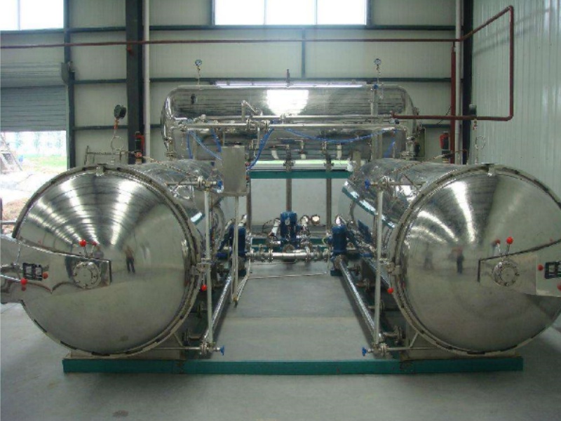 Système de stérilisation secondaire du lait évaporé