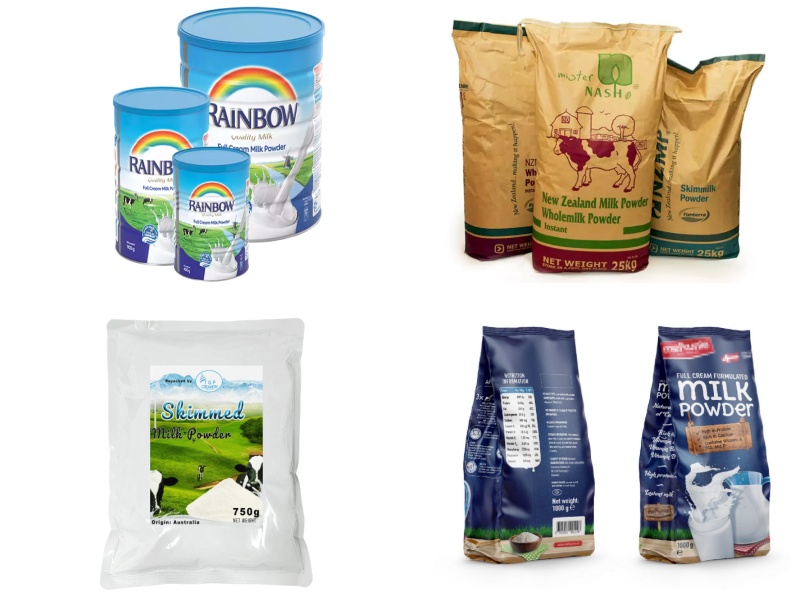 Description de la ligne de production de lait en poudre